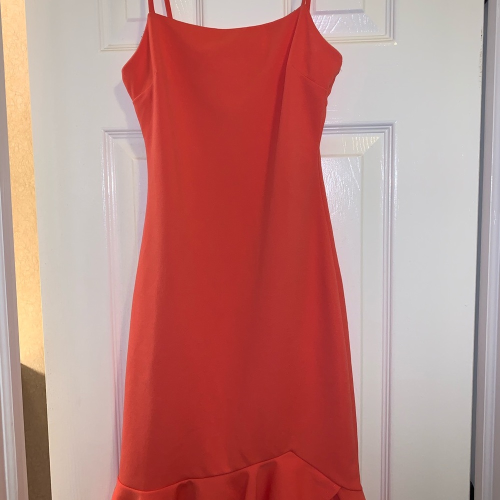 Beautiful coral dress worn once